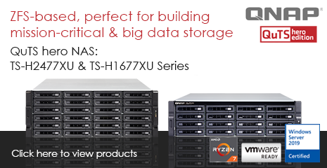 QNAP QuTS Hero Edition ZFS-based NAS